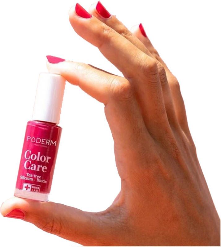 PODERM Vernis Colour Care 797 Rouge Rose 8ml