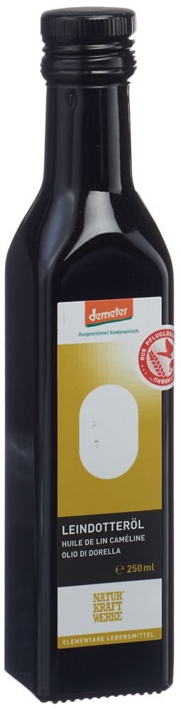 NATURKRAFTWERKE Olio di camelina nativo Demeter 250ml