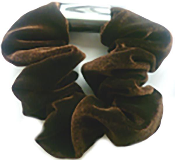 HERBA Scunci 9cm velluto marrone