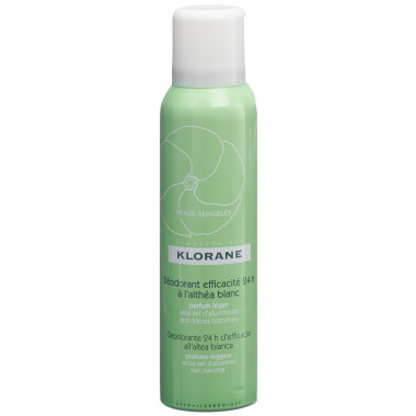 Klorane Deodorante 24h con malva bianca spray 125ml