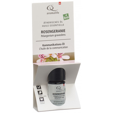 Aromalife TOP Geranio rosa etere/olio BIO Fl 5ml