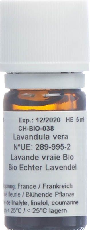 Aromasan vera lavanda etere/olio biologico 5ml