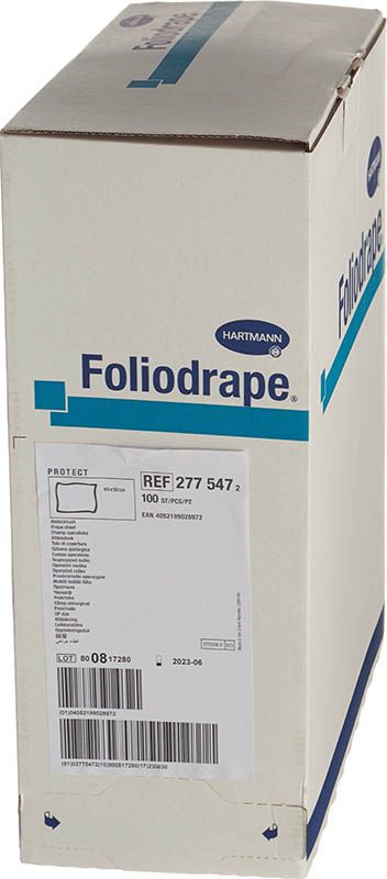 FOLIODRAPE Telo di protezione 50x50cm 100 pezzi