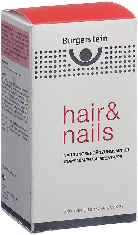 BURGERSTEIN Capelli e unghie Compresse 240 pezzi