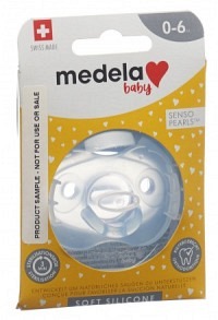 Medela Baby Nuggi Morbido Silicone 0-6 Blu 2 pezzi