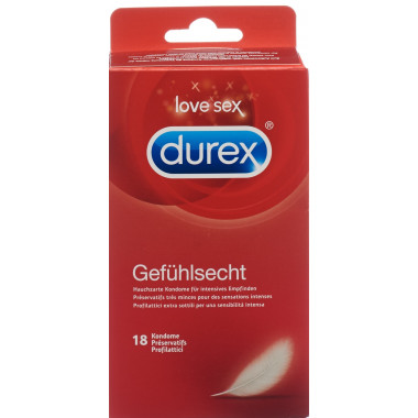 Preservativo Durex Sensitive Classic 18 pezzi