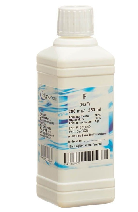 OLIGOPHARM Fluor Sol 200 mg/l 250ml