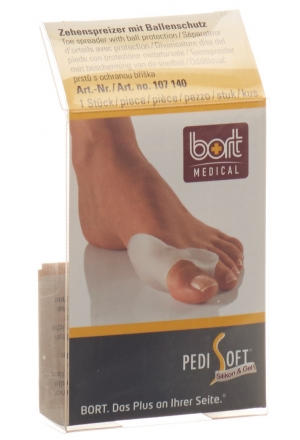 Bort PediSoft, divaricatore di dita con protezione per l'alluce valgo