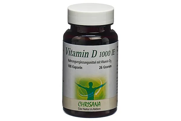 CHRISANA Vitamina D3 Capsule 1000 UI Ds 100 Capsule