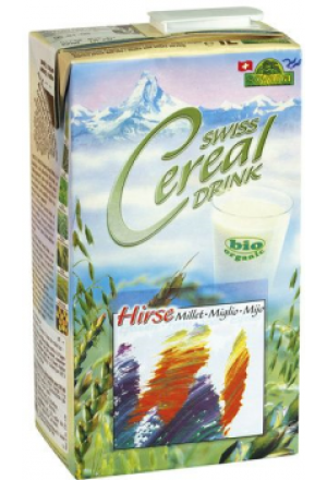Soyana Swiss Cereal Millet Drink Organic Tetra 1 litro