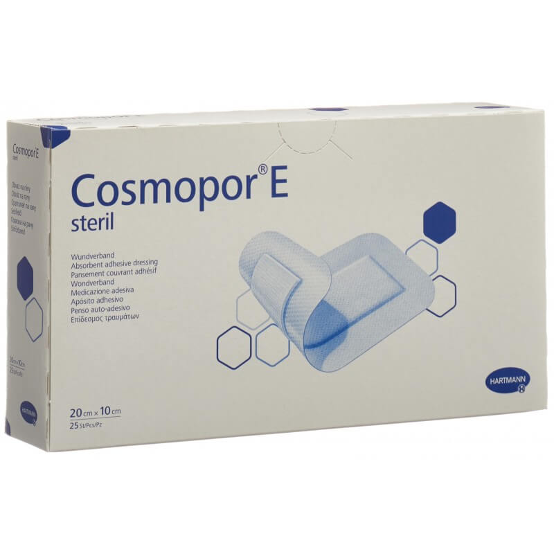 Cosmopor E medicazione rapida 20cmx10cm sterile 25 pezzi