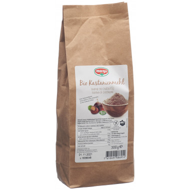 Farina di castagne Morga biologica senza glutine 300 g