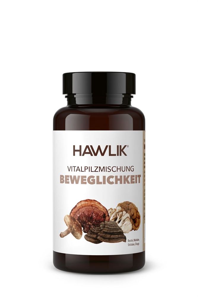 Miscela di funghi vitali HAWLIK Capsule Mobilità 90 Capsule