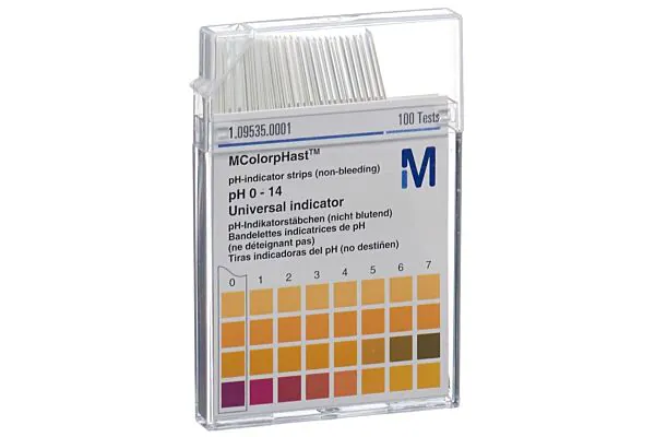 Bastoncini indicatori Merck pH 0-14 100 pezzi