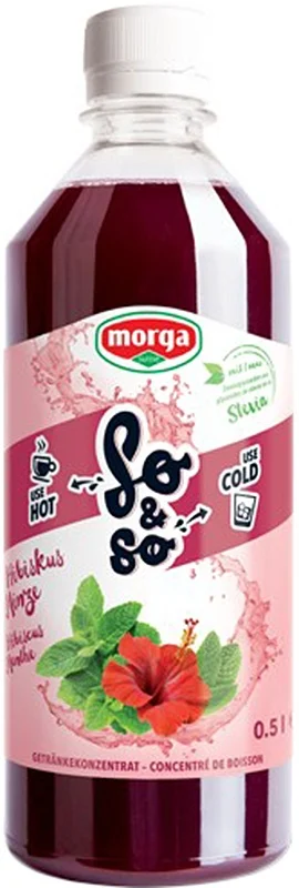 SO&SO Ibisco-Menta Conc con Stevia Fl 5dl