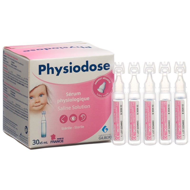 Physiodose soluzione fisiologica sterile 30 Monodos 5ml