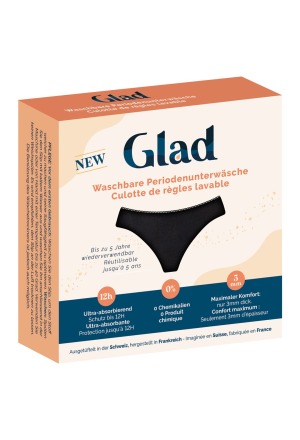 Intimo mestruale lavabile Glad night M light
