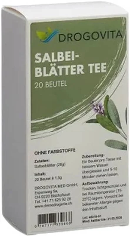 Drogovita Tè alla salvia Btl 80g