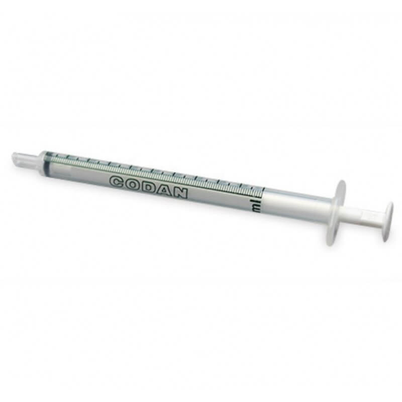 Siringa da tubercolina Codan 1ml Luer 100 pezzi