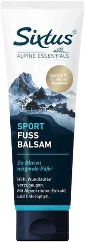 SIXTUS Sport Balsamo per piedi Tb 125ml