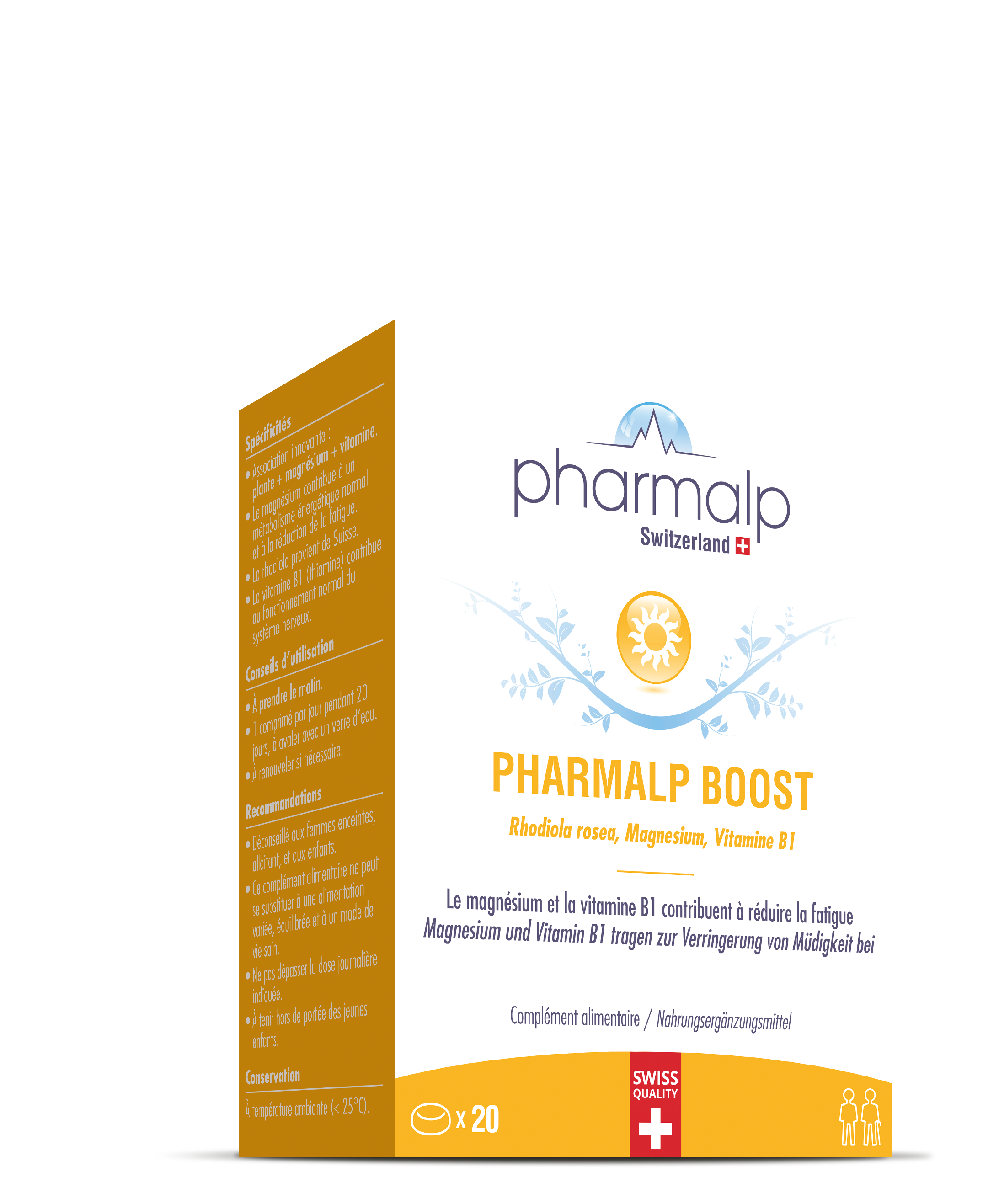 Pharmalp BOOST compresse in blister 20 pezzi