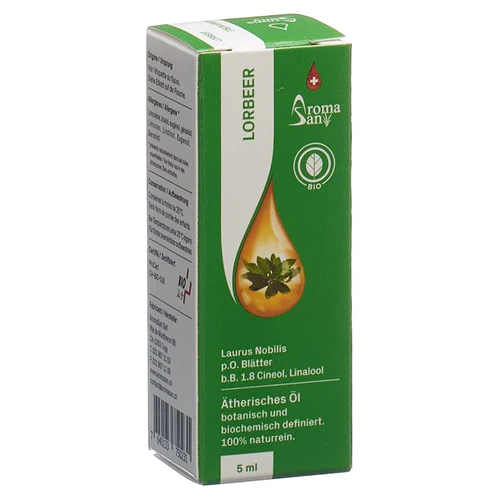 Aromasan alloro etere/olio in confezione bio 5ml