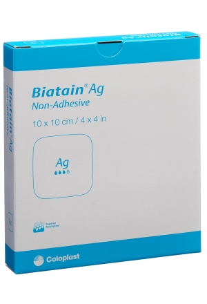 Biatain Ag non adesivo 10x10cm 5 pezzi