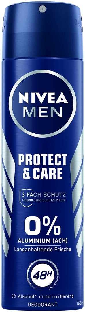 Nivea Male Deo Protect & Care Aeros Spr 150ml