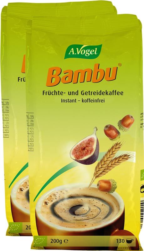 Ricarica di caffè istantaneo alla frutta Vogel Bambu 2 x 200 g