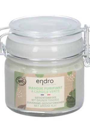 ENDRO maschera viso detergente naturale in vetro 100ml