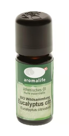 AROMALIFE Olio essenziale di eucalipto e limone BIO 10ml