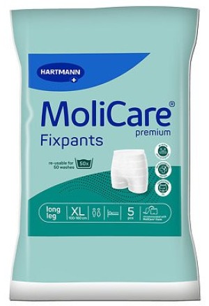 MoliCare Premium Fixpants gamba lunga XL Btl 5 pezzi