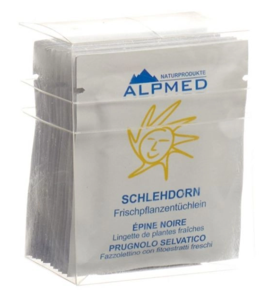 Alpmed salviette per piante fresche prugnolo 13 pezzi