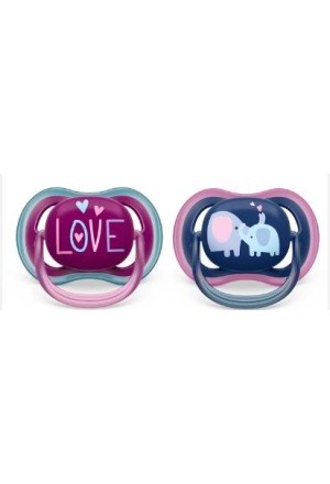 Philips AVENT Ultra Air 18M+ Elefant/Love 2 pezzi