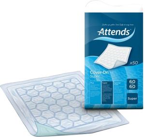 Attends Cover Dri Pads Super 60x60cm Btl 50 pezzi