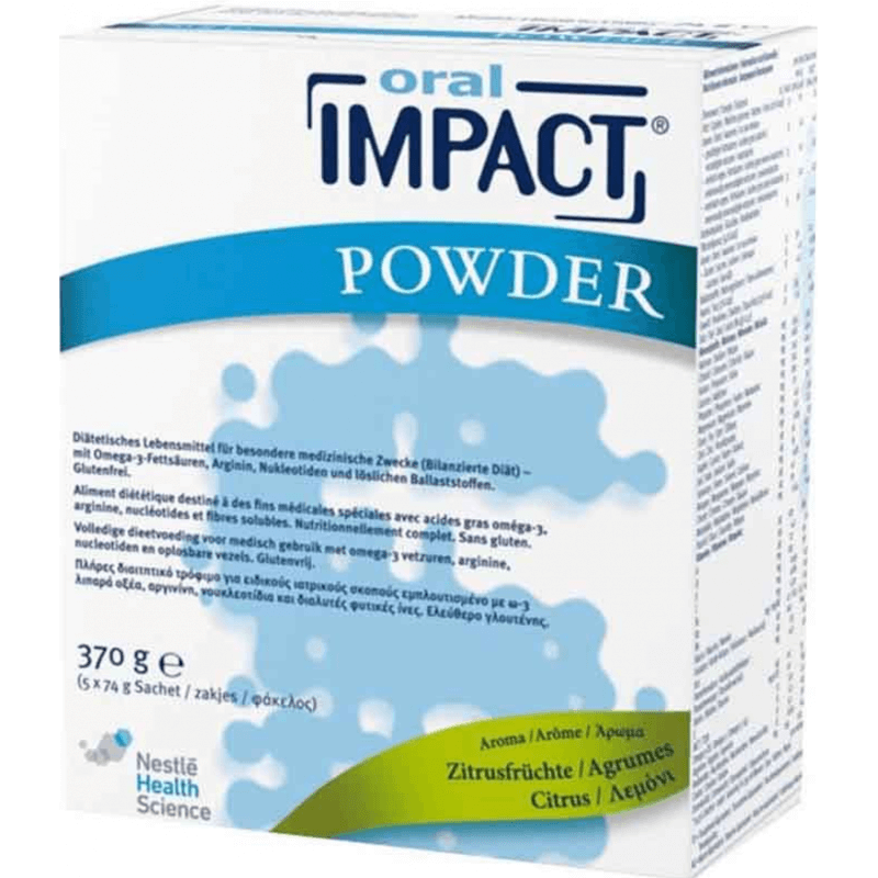 Impact Oral Immunonutrition Plv Citrus 5 Btl 74g