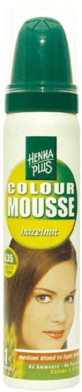 HENNA PLUS Colore in mousse Nocciola 6,35 75ml