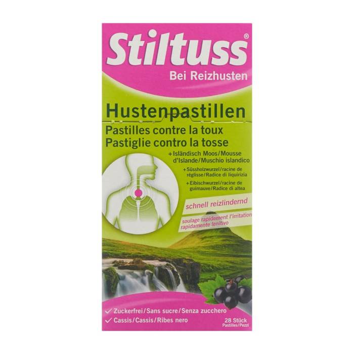 Stiltuss® pastiglie per la tosse 28 pezzi