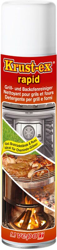 Krust-ex® Detergente rapido per griglie da forno Spray 400ml