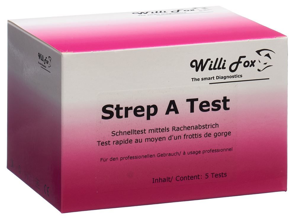 Willi Fox Strep A Test 5 pezzi
