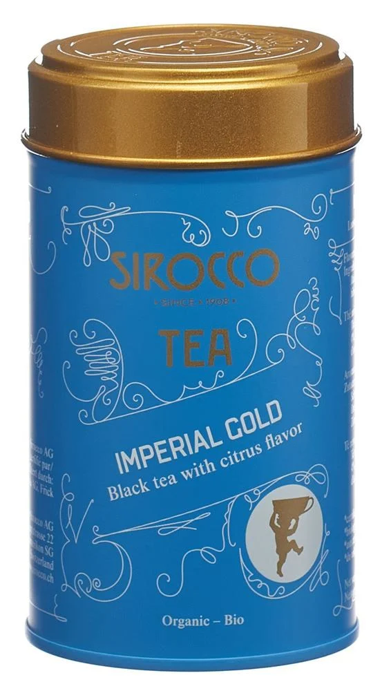 Porta tè Sirocco Oro Imperiale Medio Ds 80g