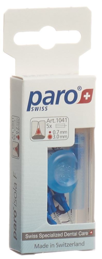 Paro Isola F 3mm x-fine blu cyl 5 pezzi