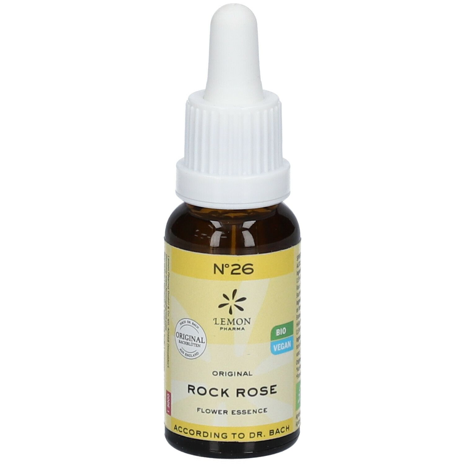 LEMON PHARMA Dr Bach 26 Rock Rose Common Sunflower 20ml