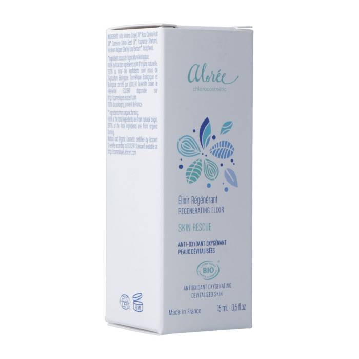 Alorée crema viso Elixir régénérant skin rescue bio 15ml