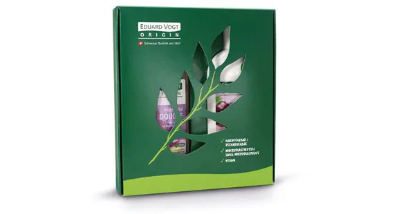 EDUARD VOGT ORIGIN Violet Vital confezione regalo 2x400ml