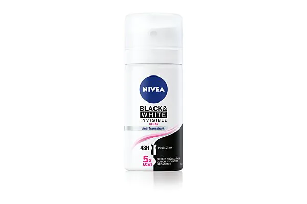 Nivea Deo Invisible for Black & White Clear Spr 35ml