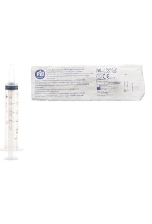 PIC SOLUTION siringa monouso 50/60ml catetere 50 pezzi