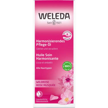 Weleda WILDROSE Olio armonizzante per la cura Glasfl 100ml