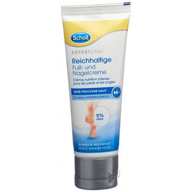 Scholl ExpertCare Crema ricca per piedi e unghie Tb 75ml