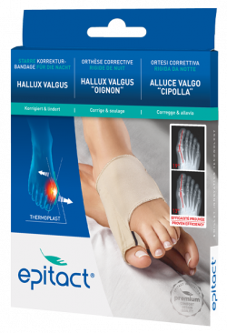 EPITACT® bendaggi correttivi rigidi Hallux NACHT S 20-21,5 cm